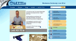 Desktop Screenshot of letti.no